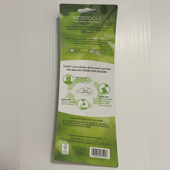 EcoTools wand facial roller best for massaging + de-puffing NEW - Picture 2 of 3